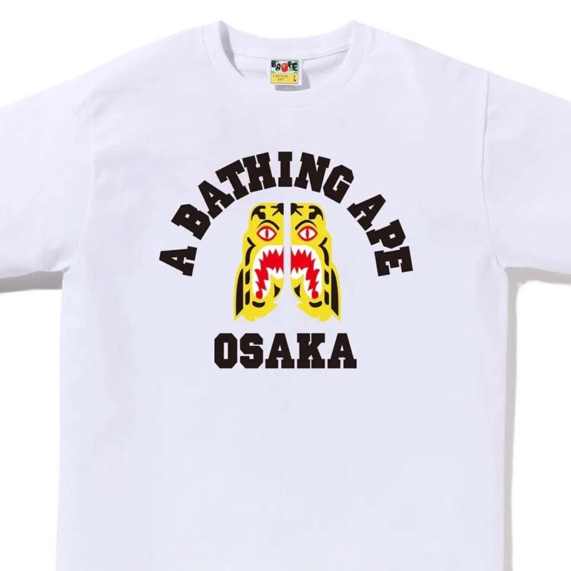 Bape Tiger College Osaka Tee 白色 老虎 短袖 BAPE-01 [台灣現貨]