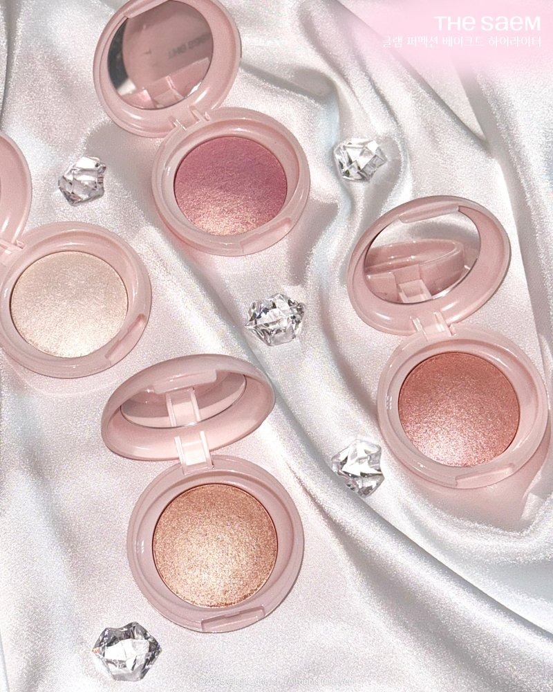 現貨專區｜the SAEM 珠光打亮餅