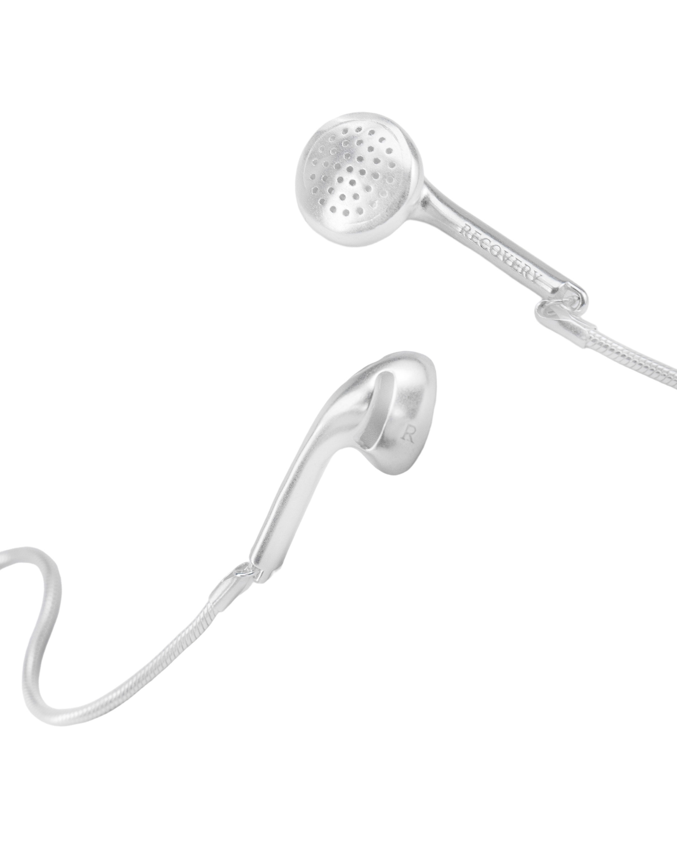 RECOVERY 完形耳機項鍊,925銀