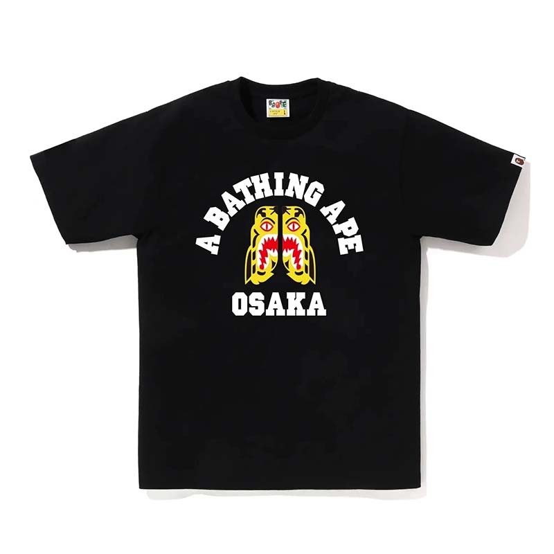 Bape Tiger College Osaka Tee 黑色 老虎 短袖 BAPE-02 [台灣現貨]