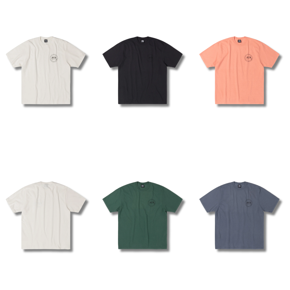"代購" Stussy 25AW STÜSSY WEAR TEE PIGMENT DYED 圓圈 Logo 短T