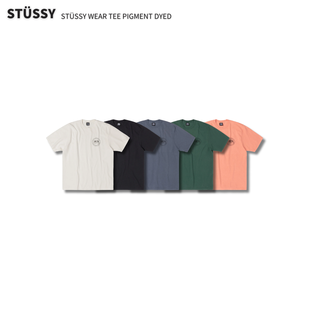 "代購" Stussy 25AW STÜSSY WEAR TEE PIGMENT DYED 圓圈 Logo 短T