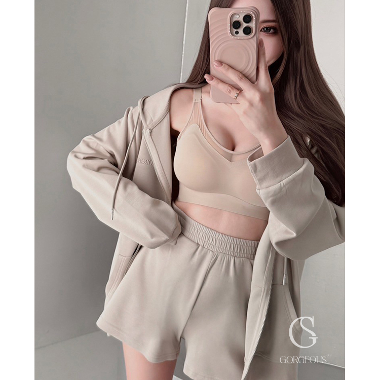 G1380「網紗W型內衣」