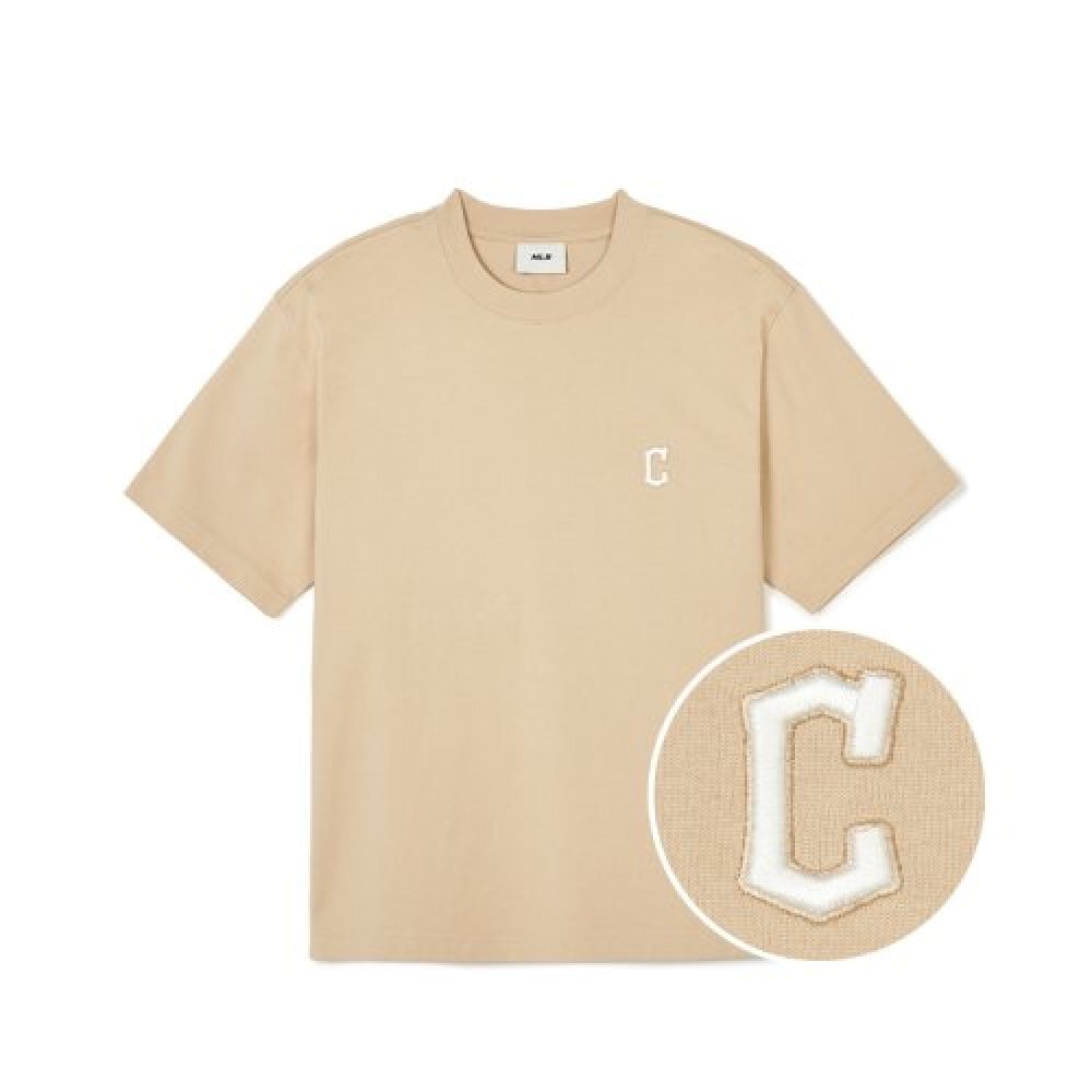 【直播】MLB LL081568 短袖上衣(米色)