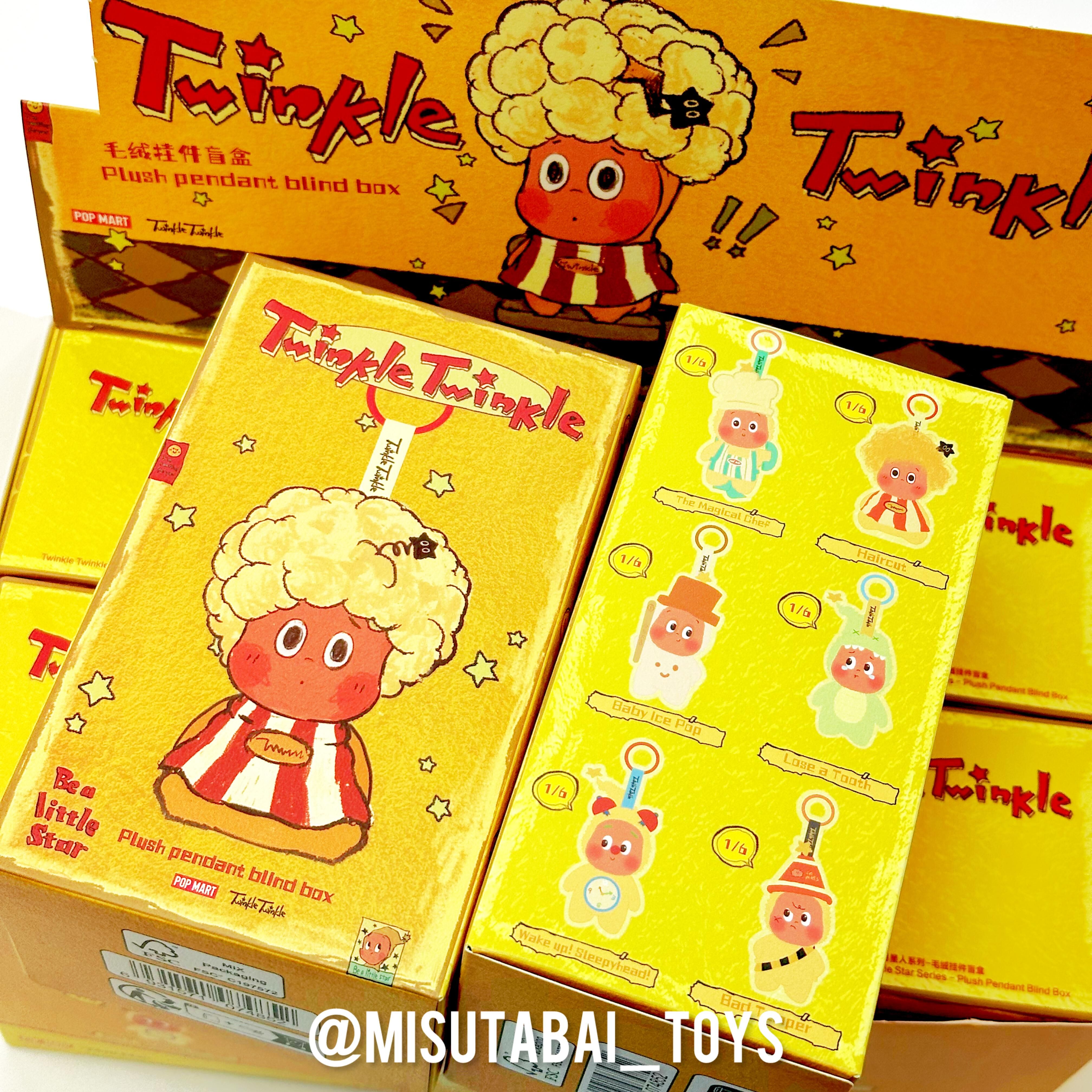 Twinkle Twinkle Be a Little Star Series Plush Pendant Blind Box (POPMART)