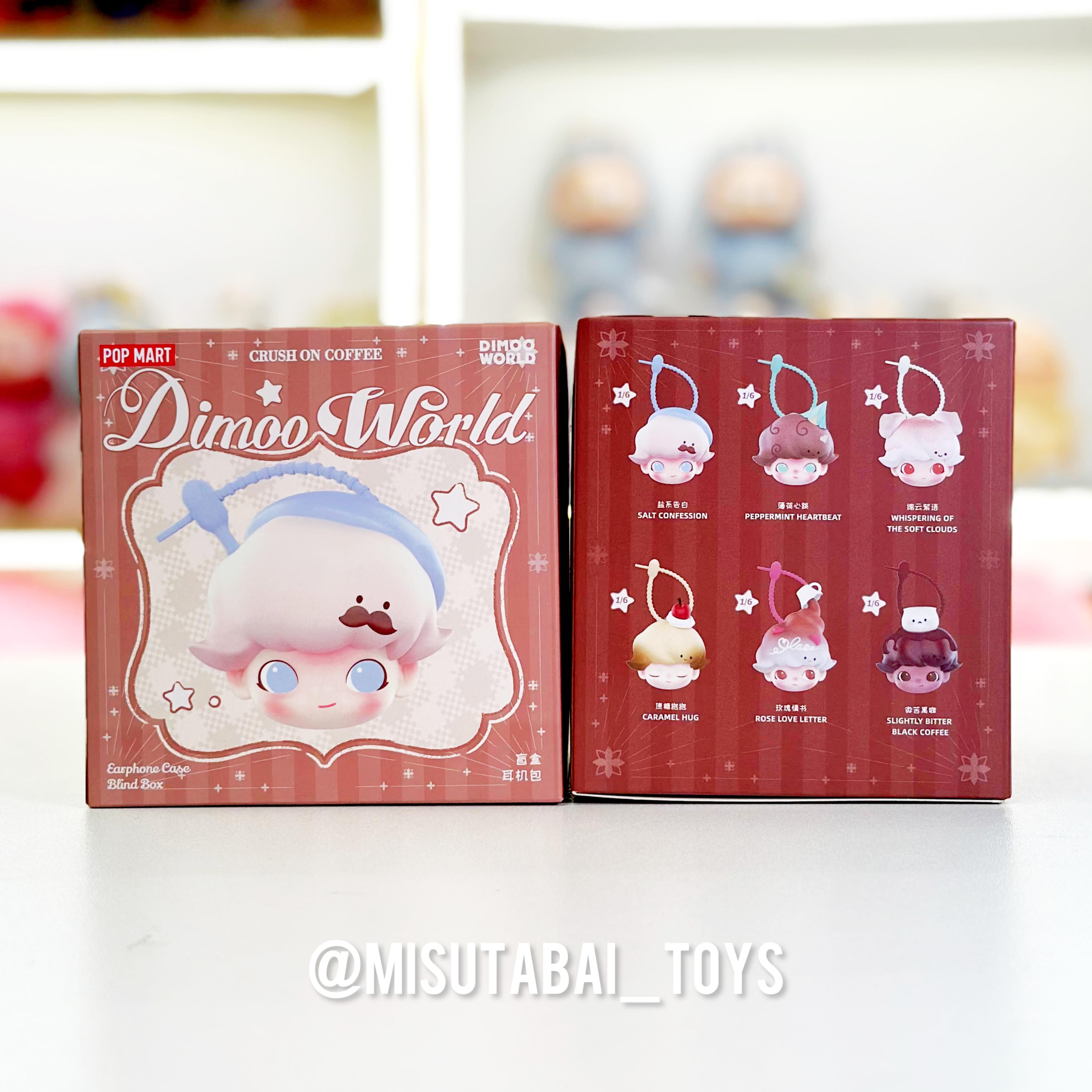 Dimoo Crush On Coffee Series Earphone Case Blind Box (POPMART)