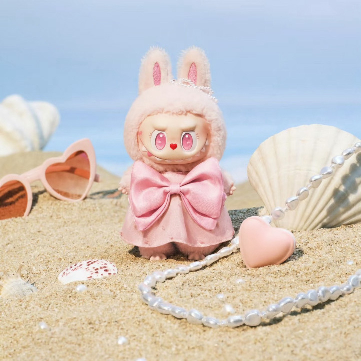 正版泡泡瑪特 POPMART 最新預購 曬曬夏日系列 MOKOKO搪膠毛絨掛件