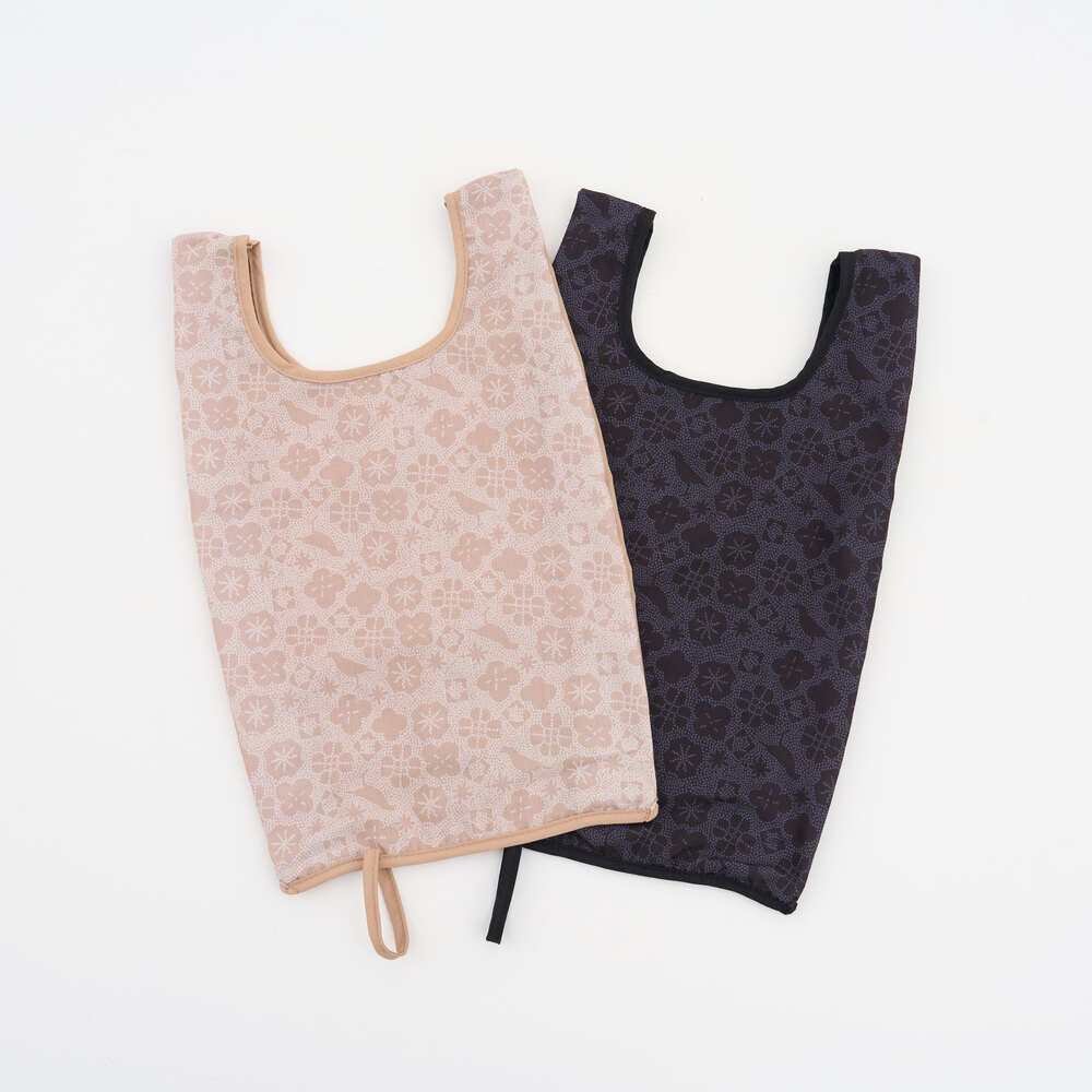 印花樂可收捲小背心袋/"I"系列/大地棕