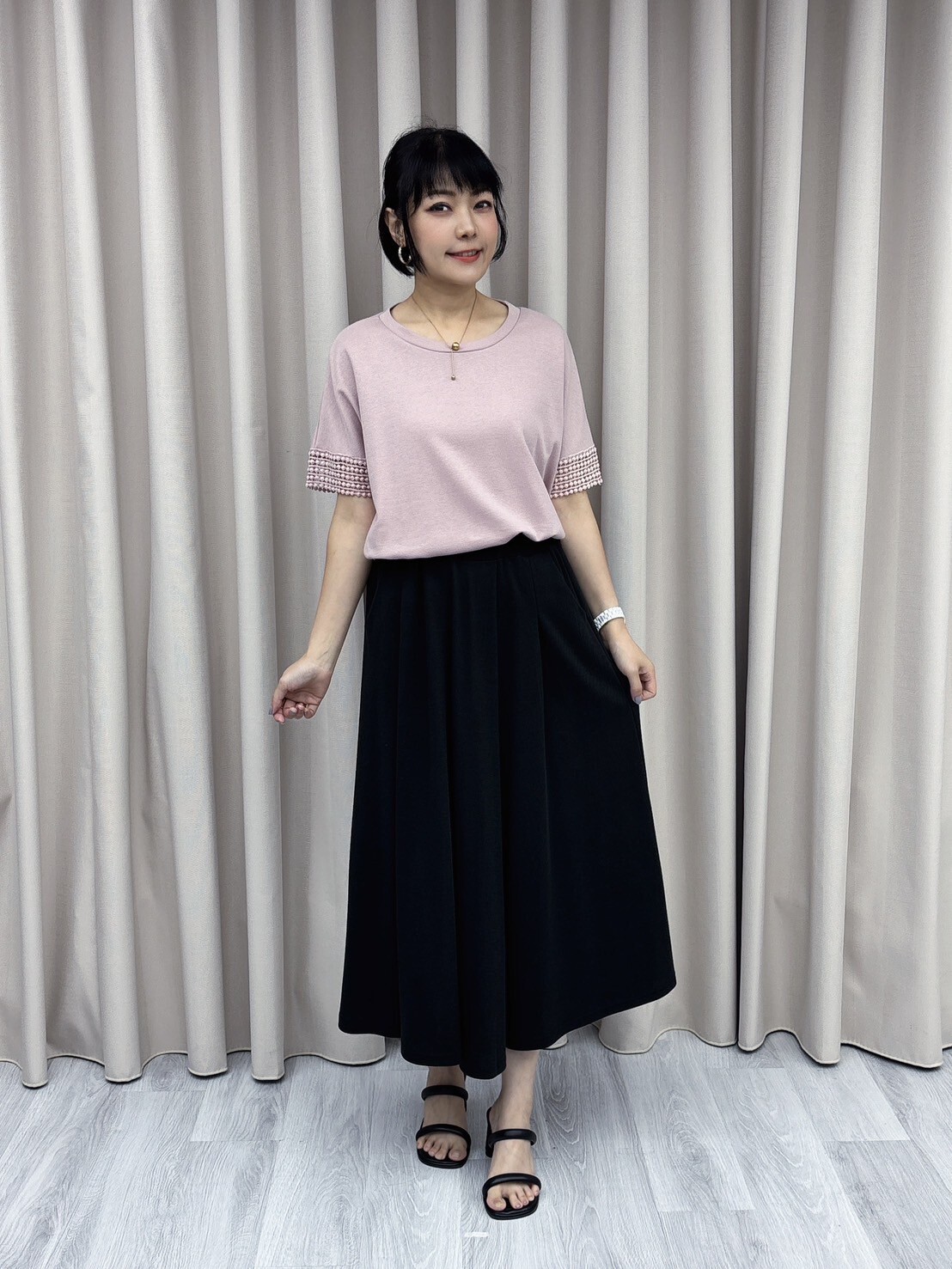 [兩件優惠] 155小隻女上班穿搭(粉)