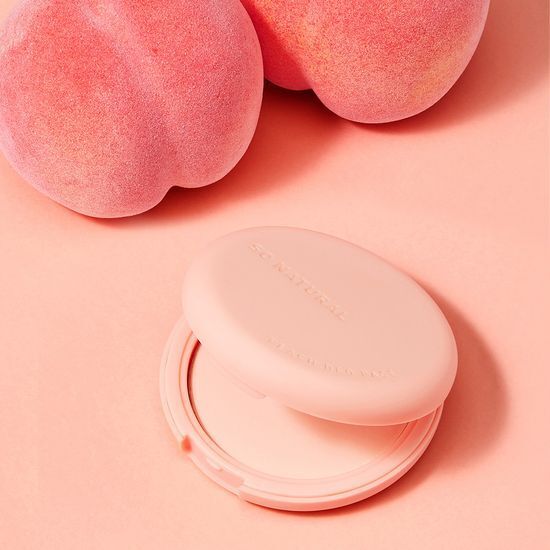 So Natural 桃子控油止汗蜜粉 10g 附粉撲