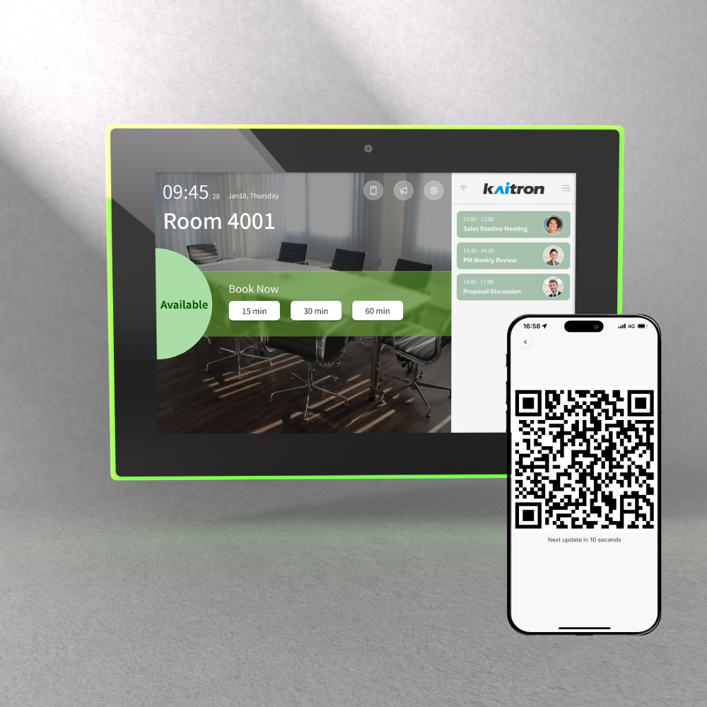 ChowPAD 會議室預約中控板