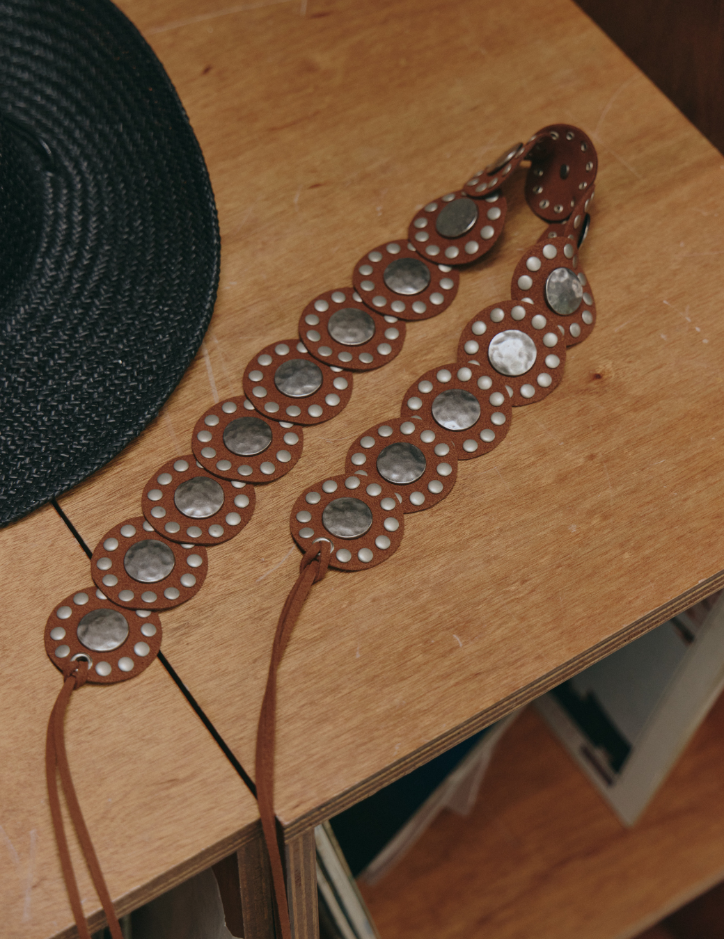 波西米亞風腰繩皮帶（2色）