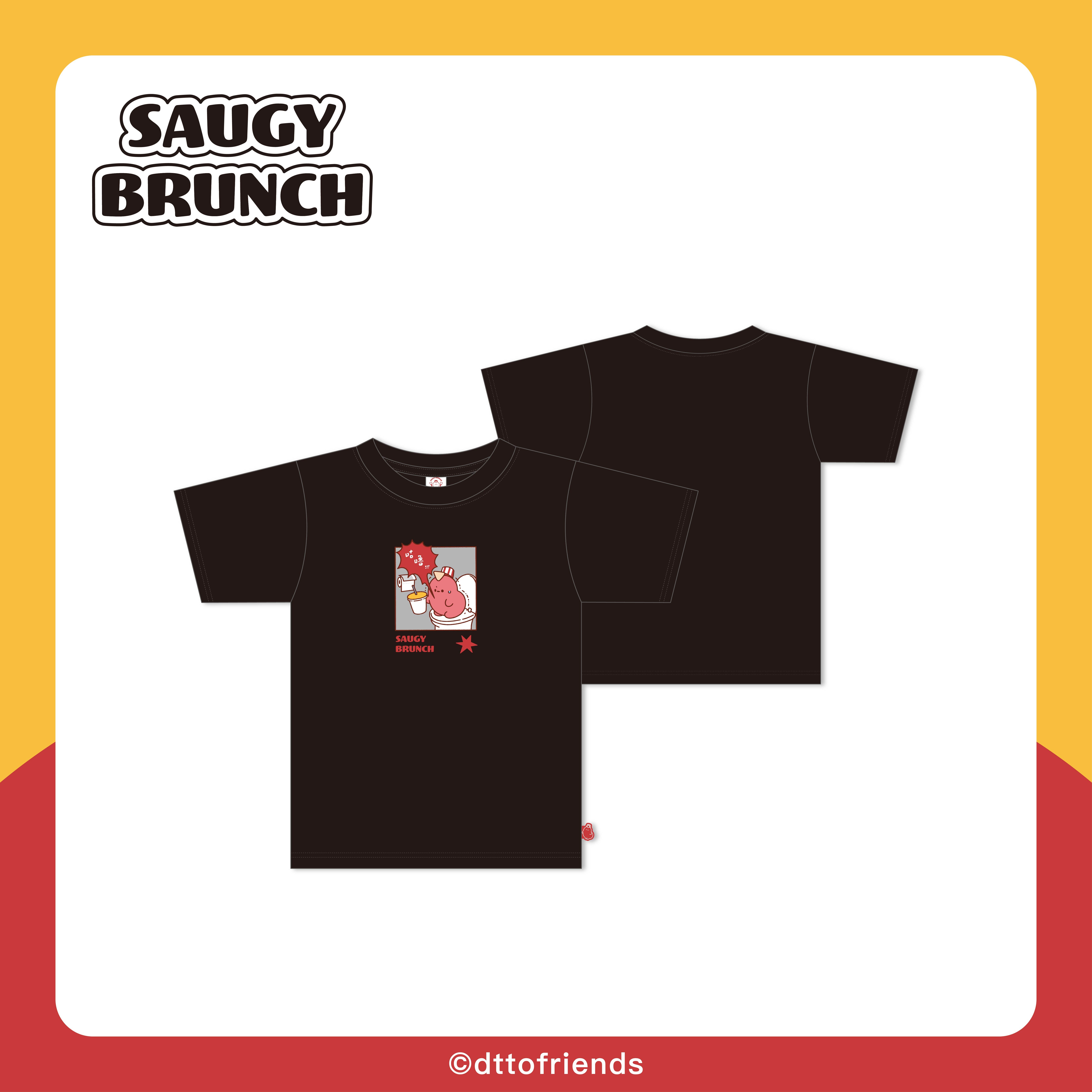 dtto friends-saugy brunch系列-T-shirt-早餐店奶茶