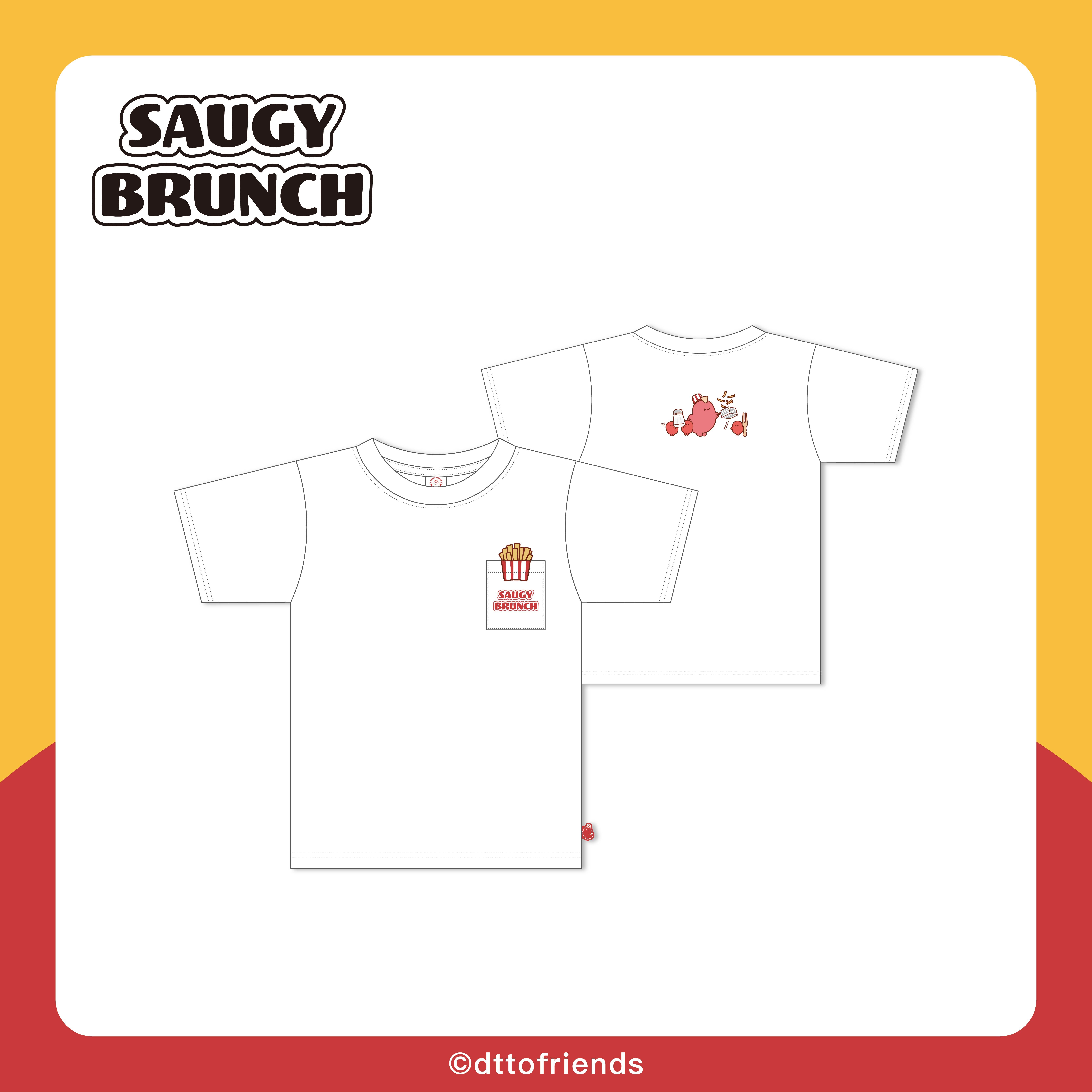 dtto friends-saugy brunch系列-T-shirt-薯條小隊