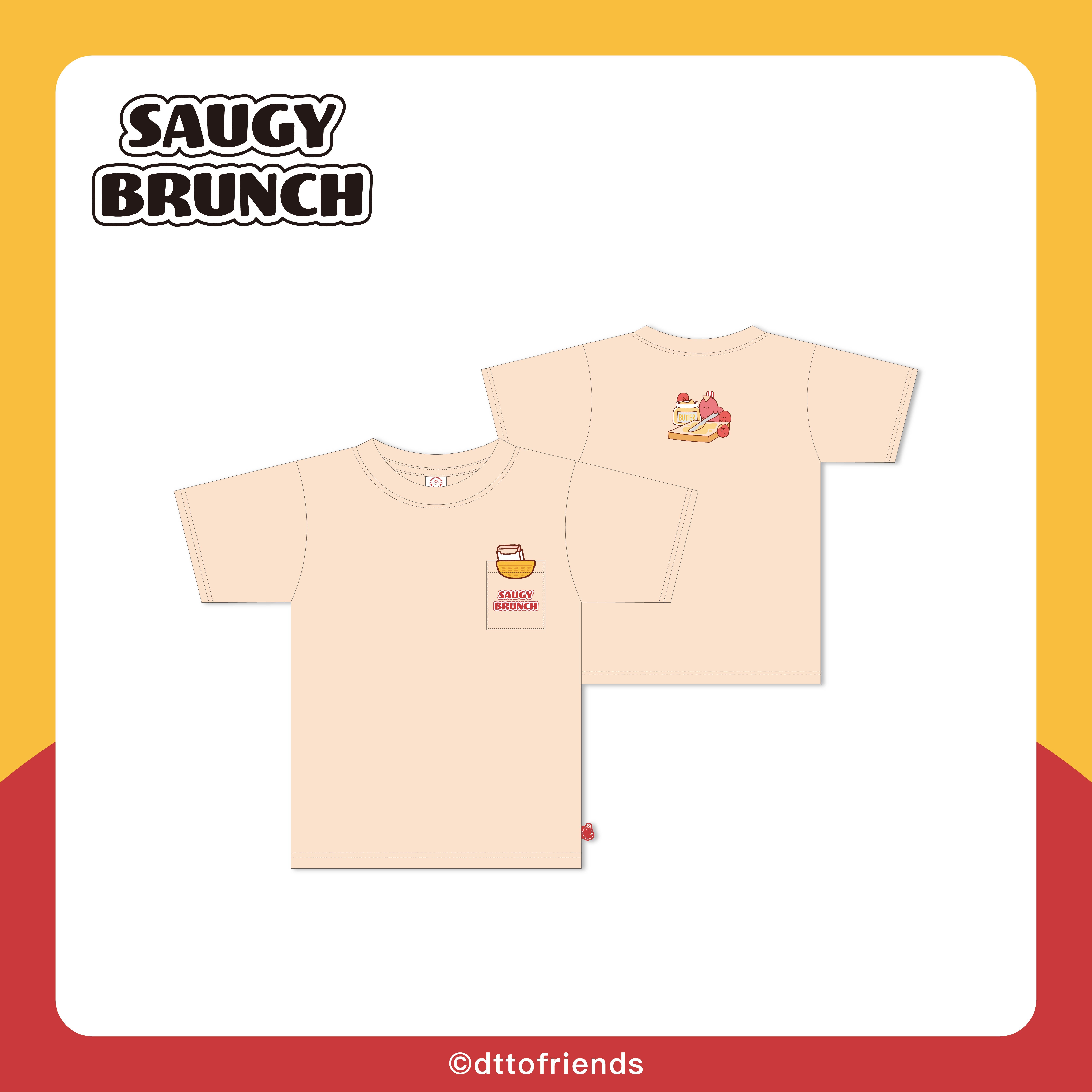 dtto friends-saugy brunch系列-T-shirt-吐司小隊