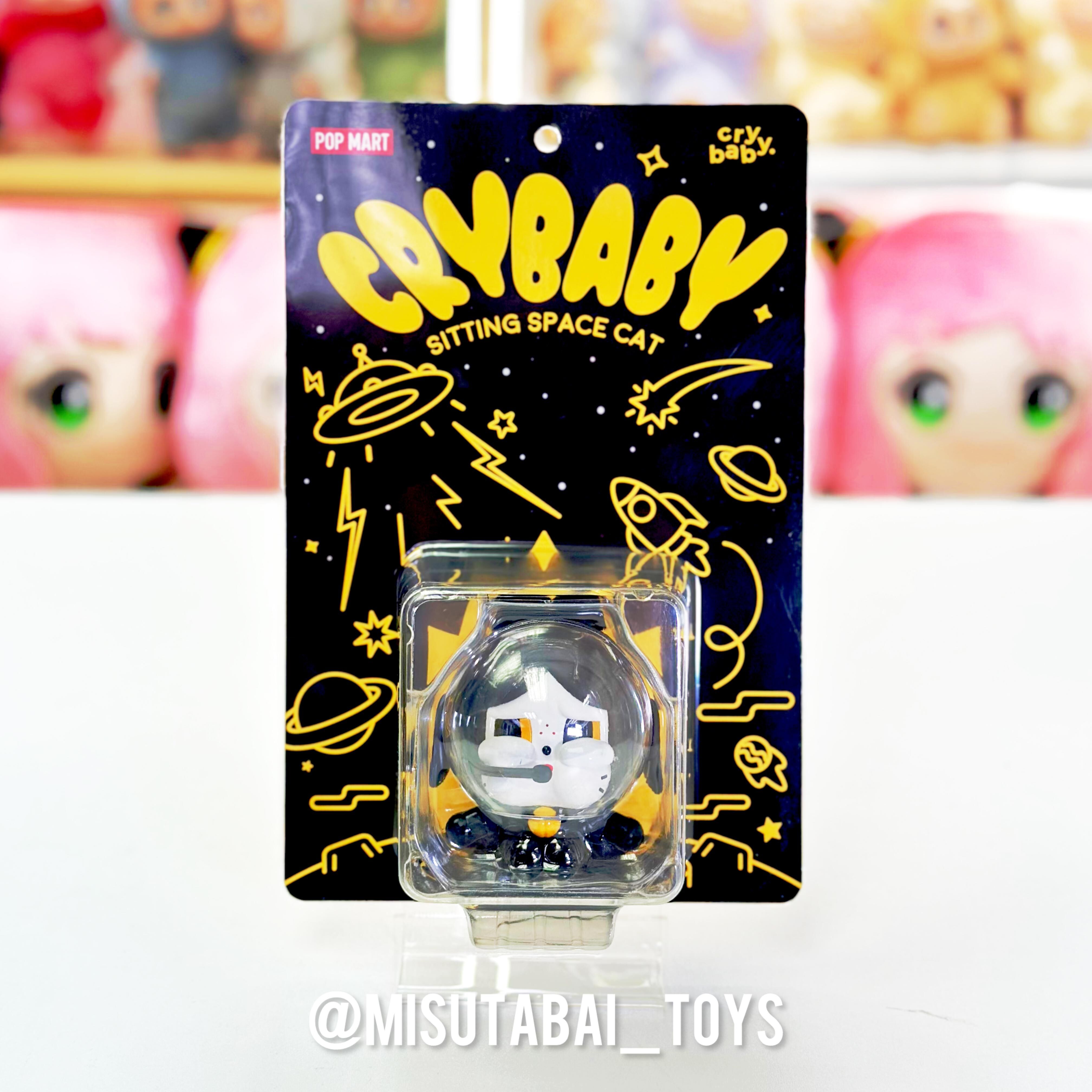 Crybaby Sitting Space Cat Figure (PTS 2025)