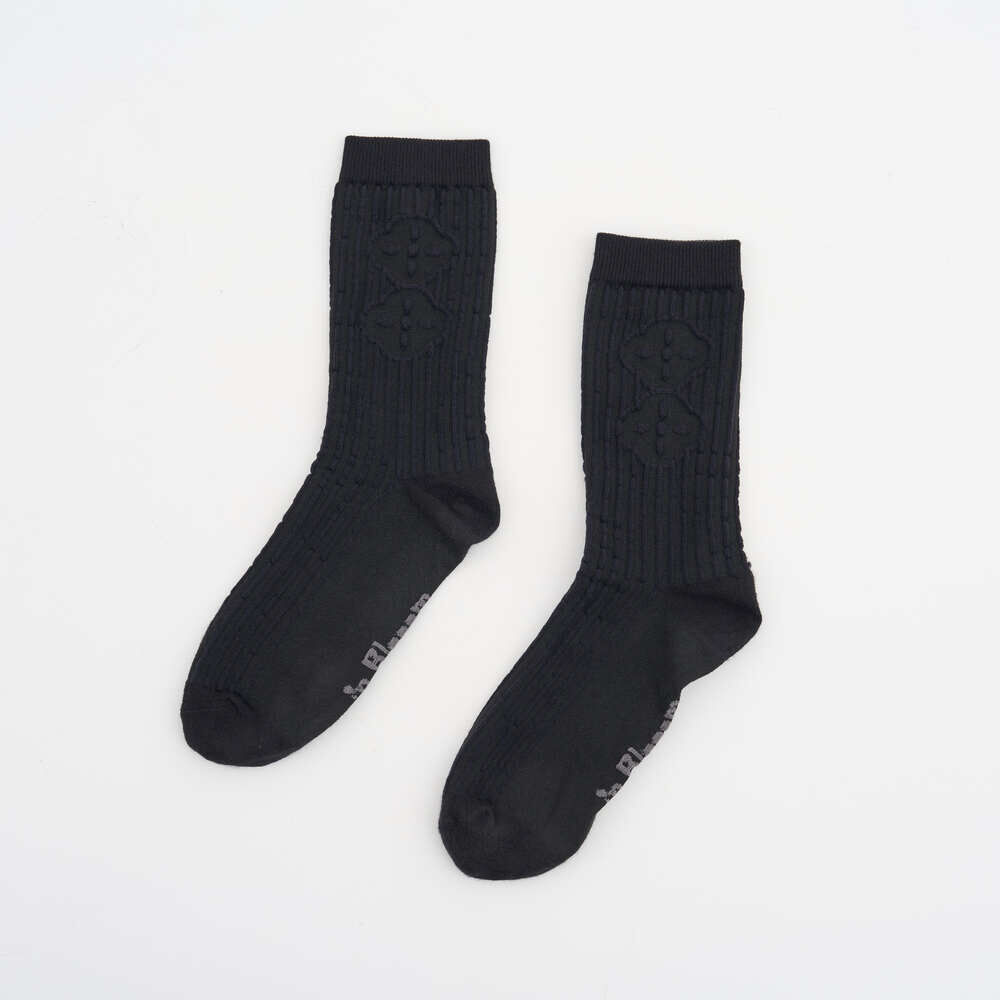 Crew Socks/"I" Collection/Black