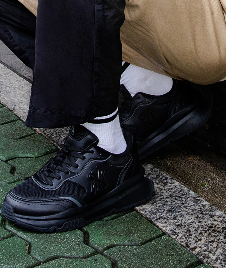 【直播】MLB LL081572 運動鞋(黑色)