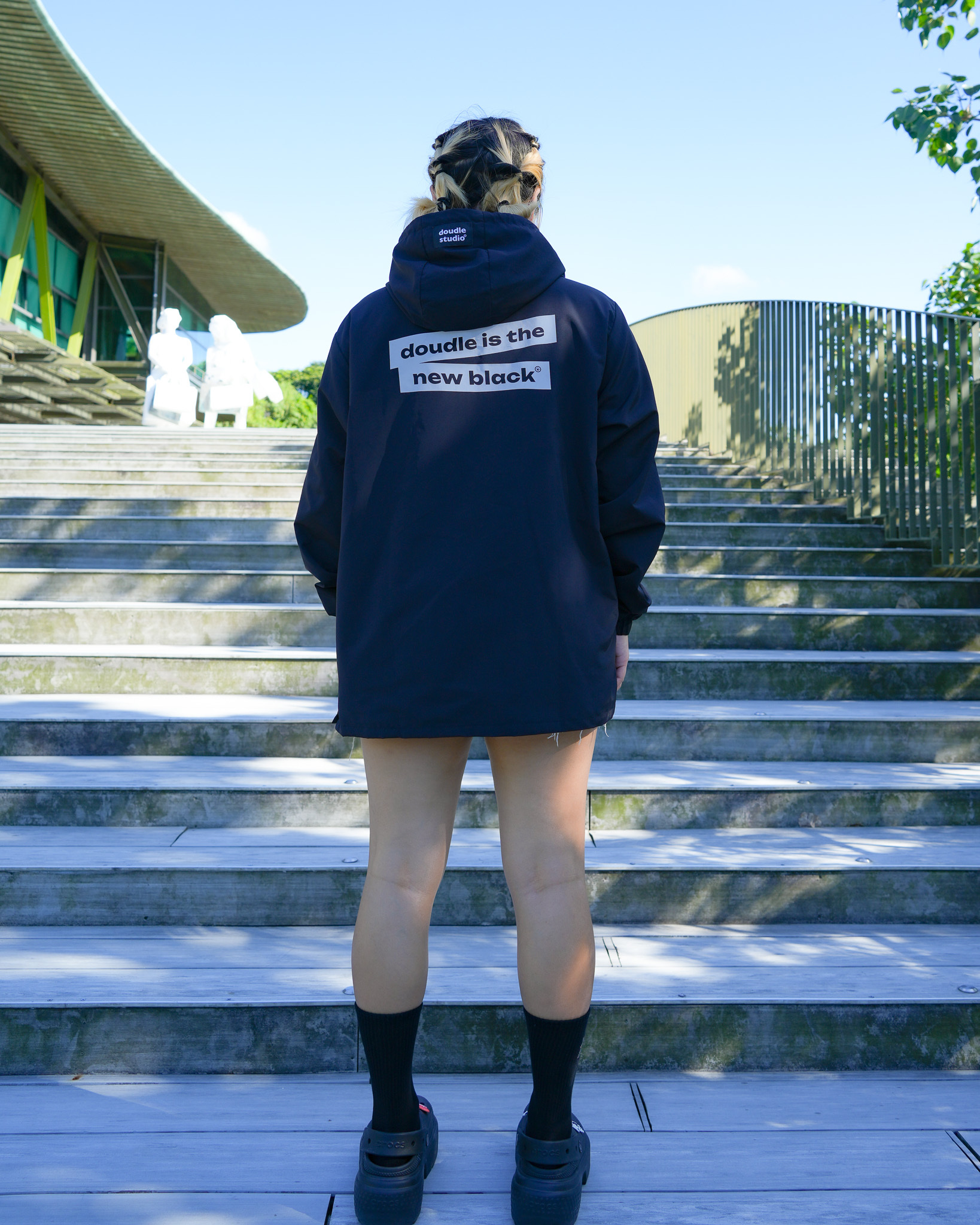 doudle is the new black 連帽風衣