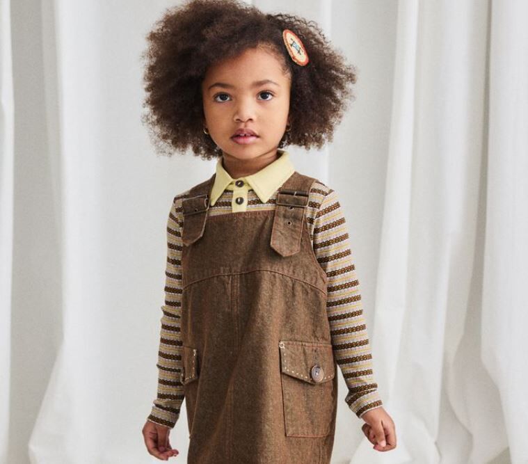 Misha & Puff 條紋POLO衫 Long Sleeve Polo - Overcast Rodeo