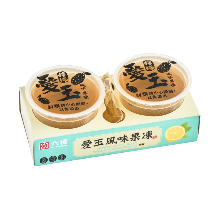 六福愛玉風味果凍 350G