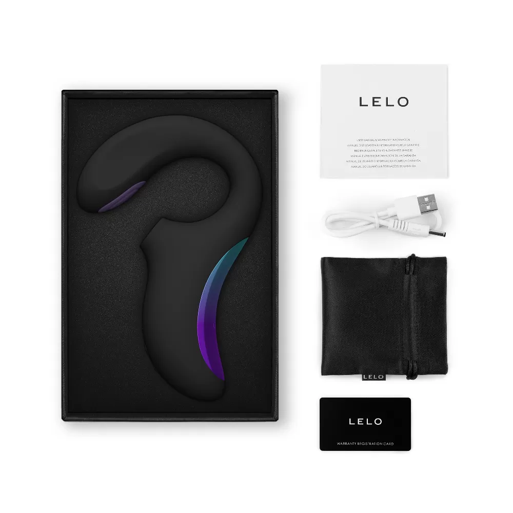 Lelo Enigma Double Sonic APP Stimulator Black