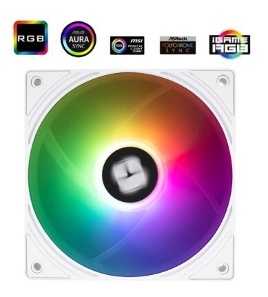 Thermalright TL-N12 R5 S 12CM ARGB Fan 風扇 (黑/白)