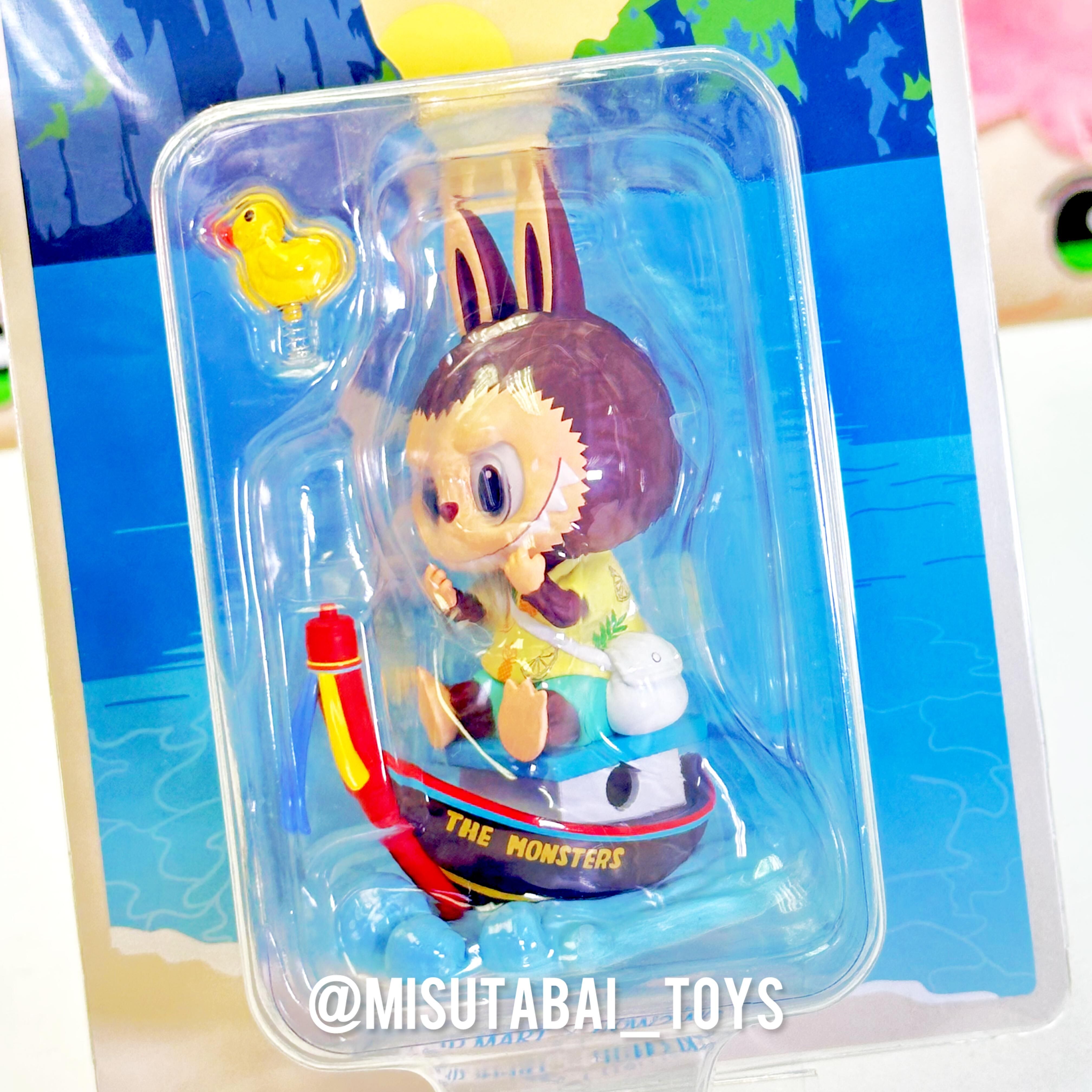 Labubu Long-tail Boat Figure