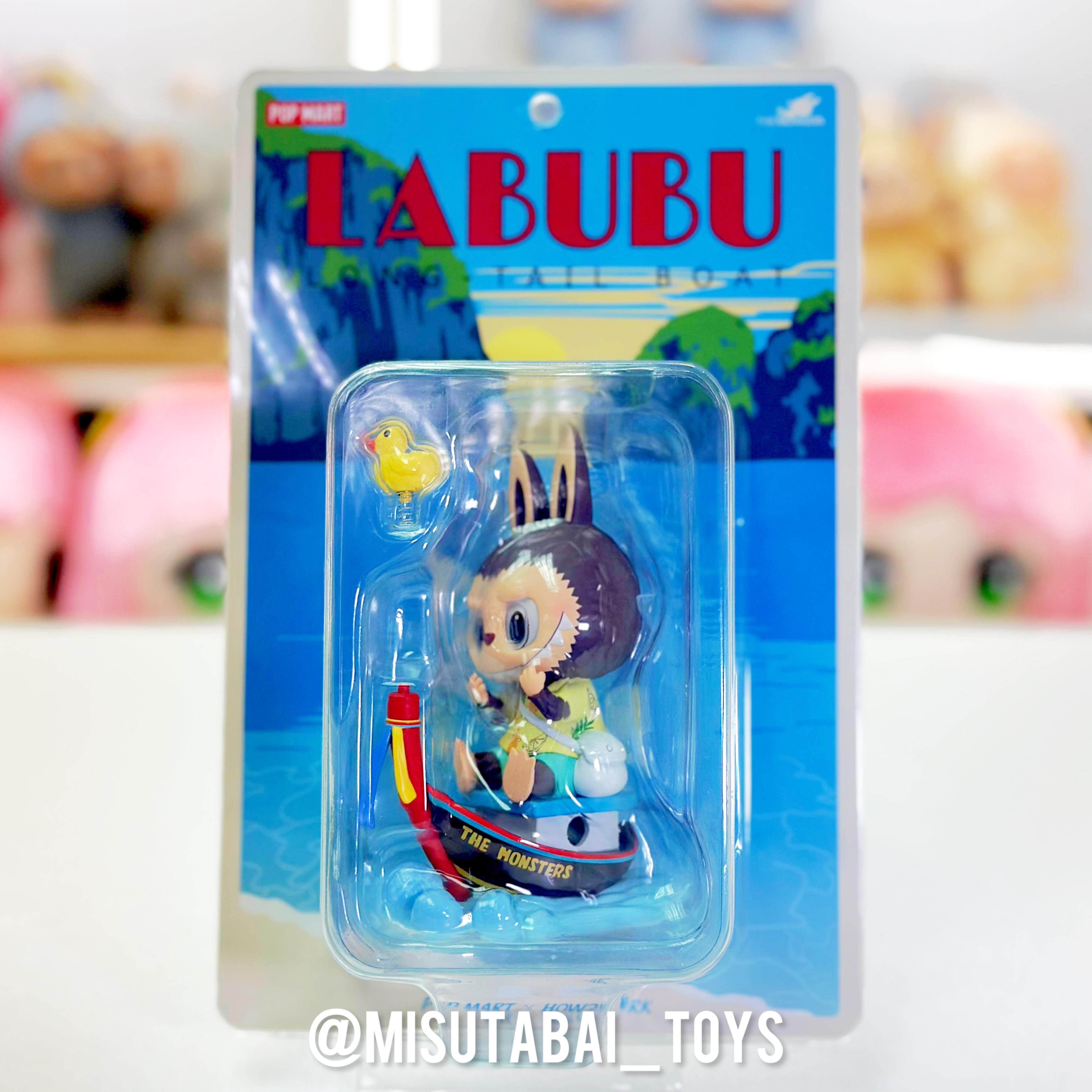 Labubu Long-tail Boat Figure