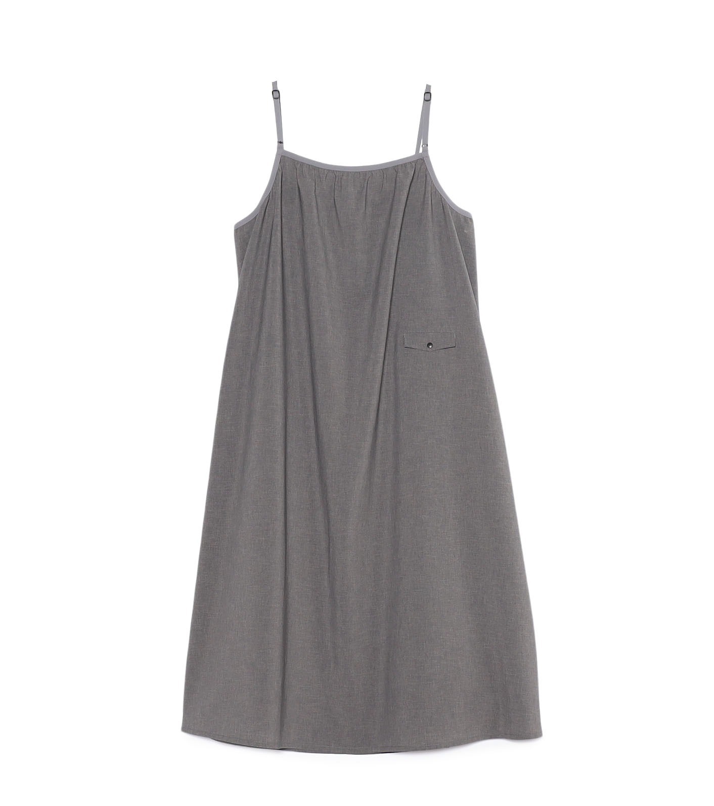 預購┃日本 TNF 紫標 Polyester Tropical Field Camisole Dress 吊帶 洋裝 長裙