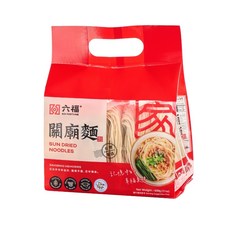 六福關廟麵 - 細麵 (新彩袋) 600g