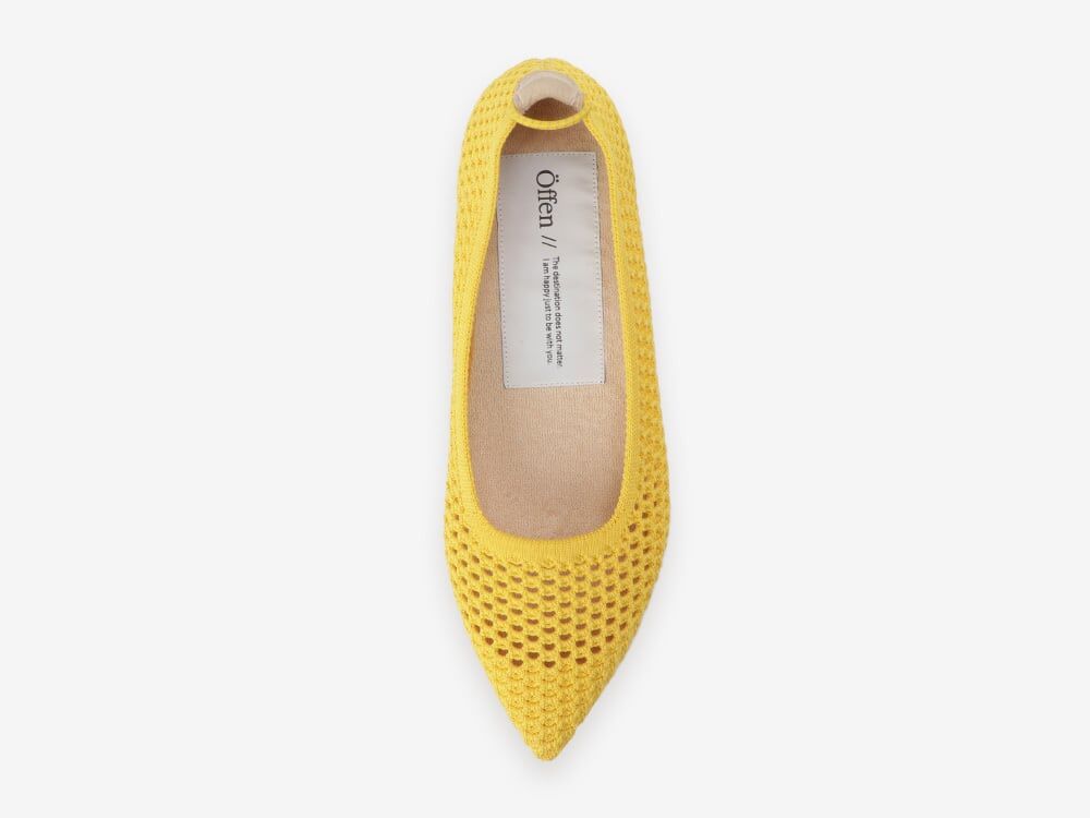 Öffenオッフェン｜pointed-DOILY / YELLOW