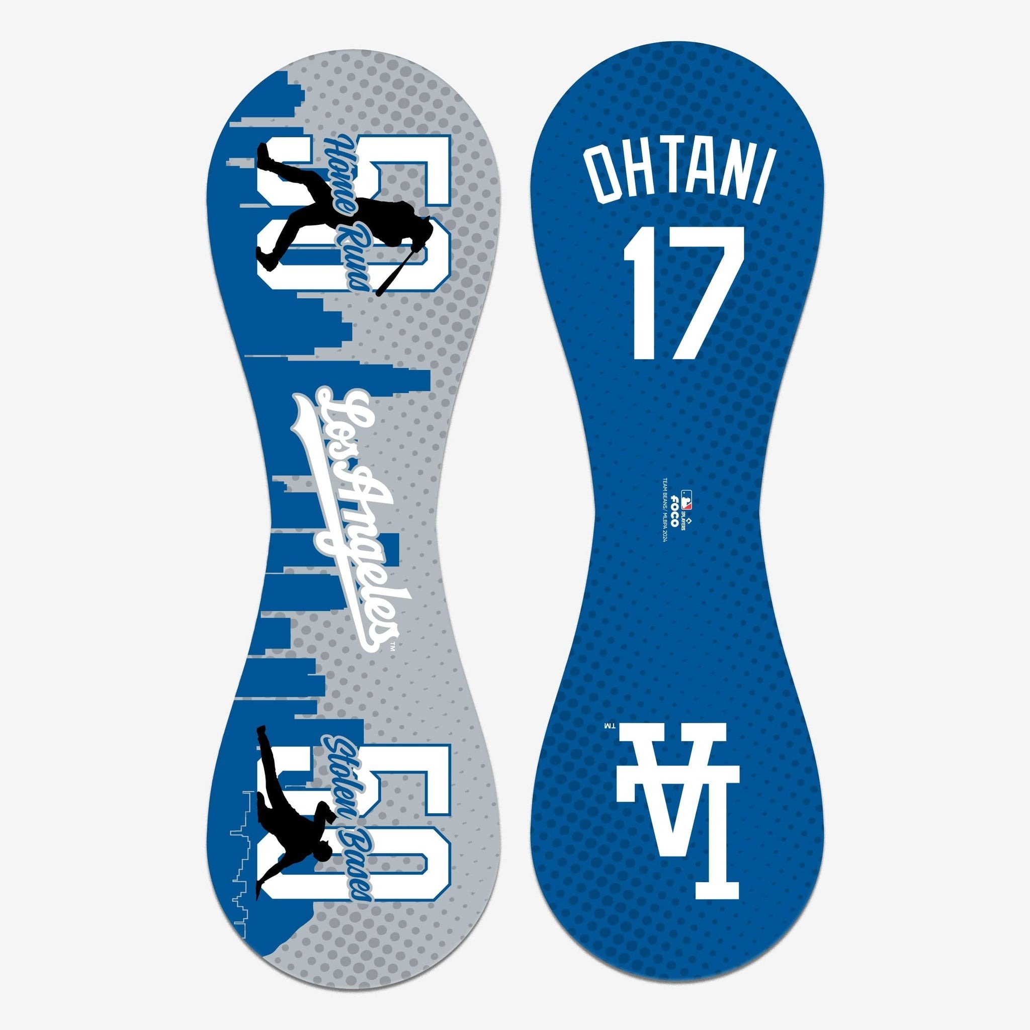 MLB棒球 Shohei Ohtani 大谷翔平 洛杉磯道奇 50 Home Runs & 50 Stolen Bases City Skyline Baseball 50/50俱樂部 紀念球 Foco 全新