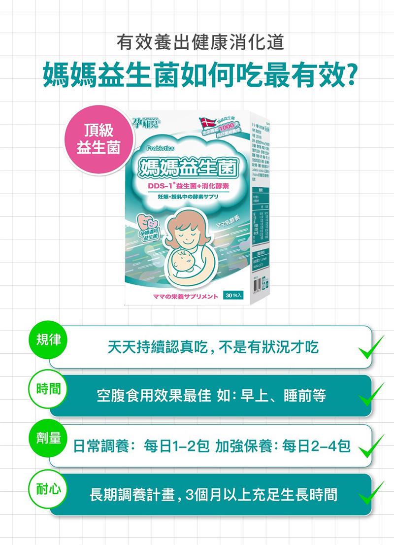 孕哺兒，媽媽益生菌