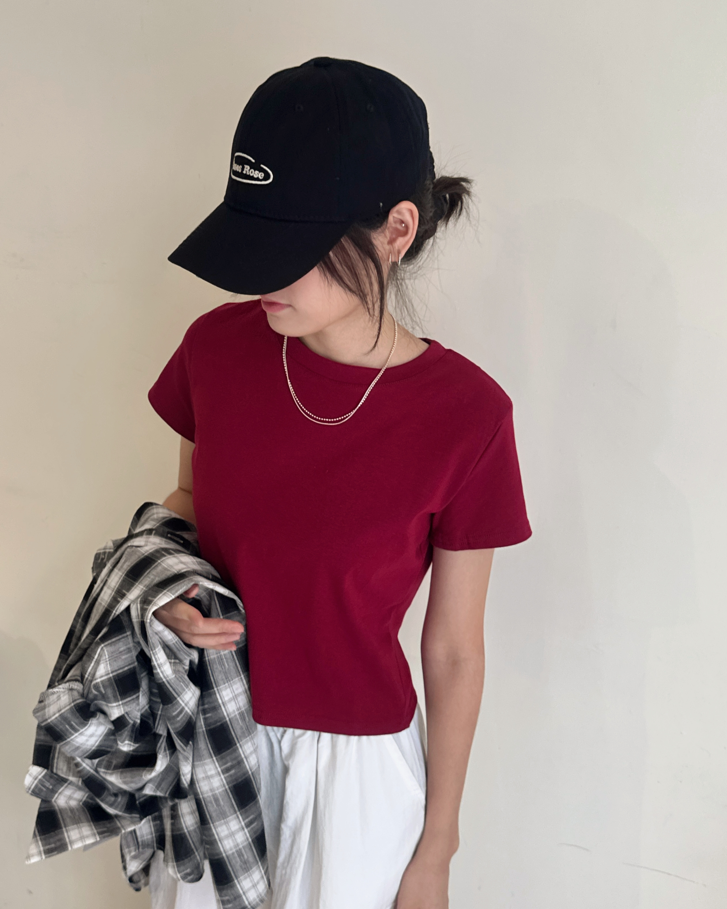 奶茶控必買英文小標鴨舌帽