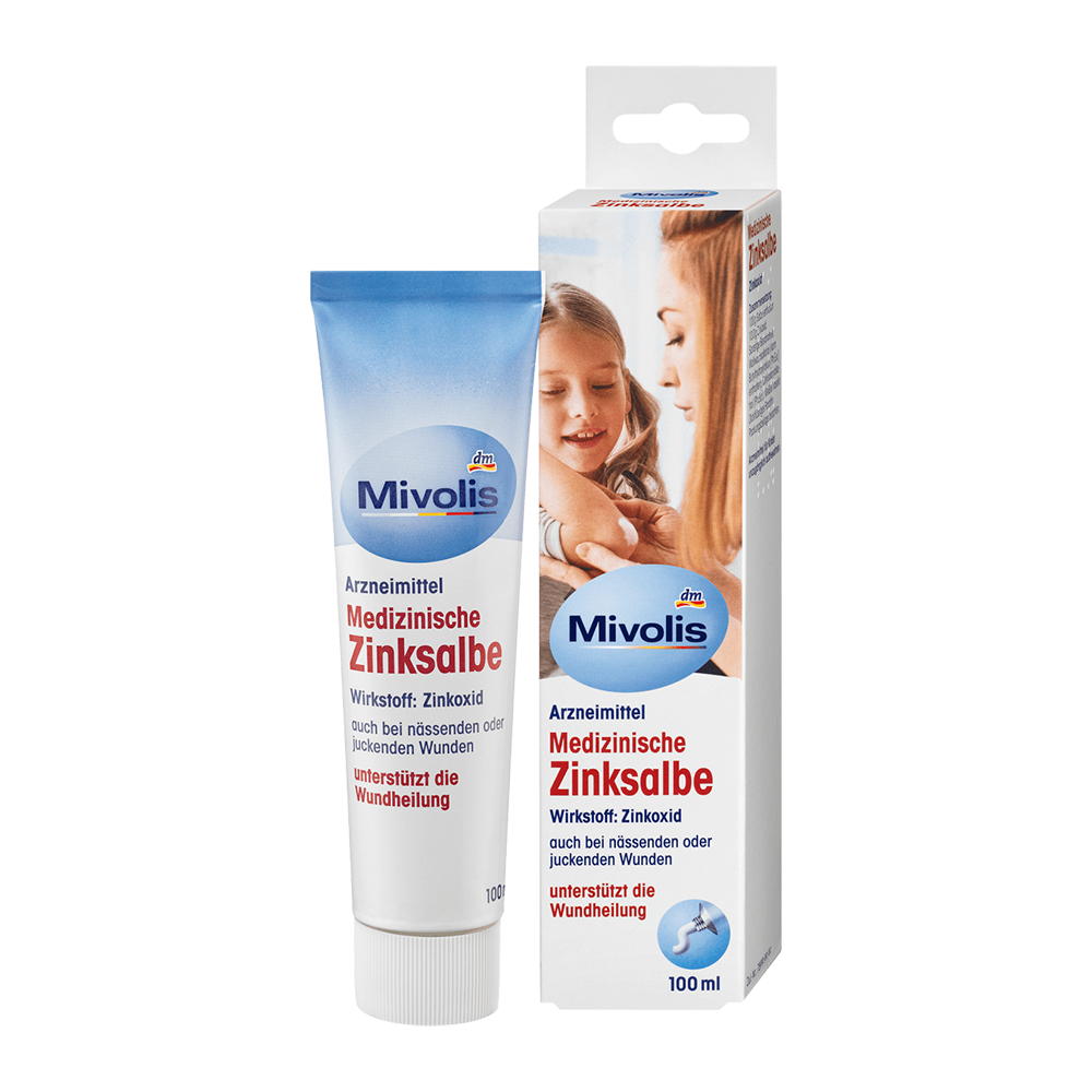 (預購商品 9/10收單)  德國Mivolis兒童傷口護理鋅軟膏100ml
