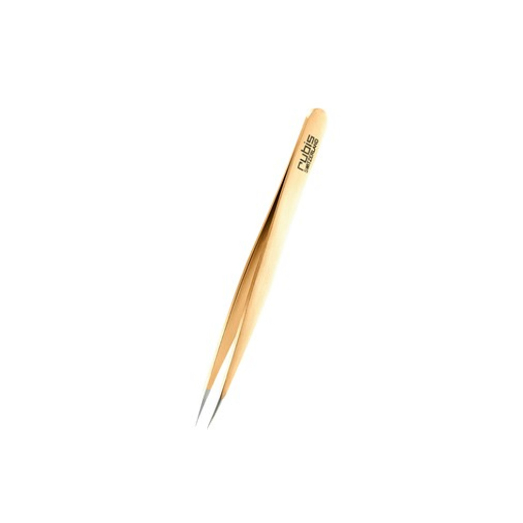 Rubis 尖頭指針鉗子金色