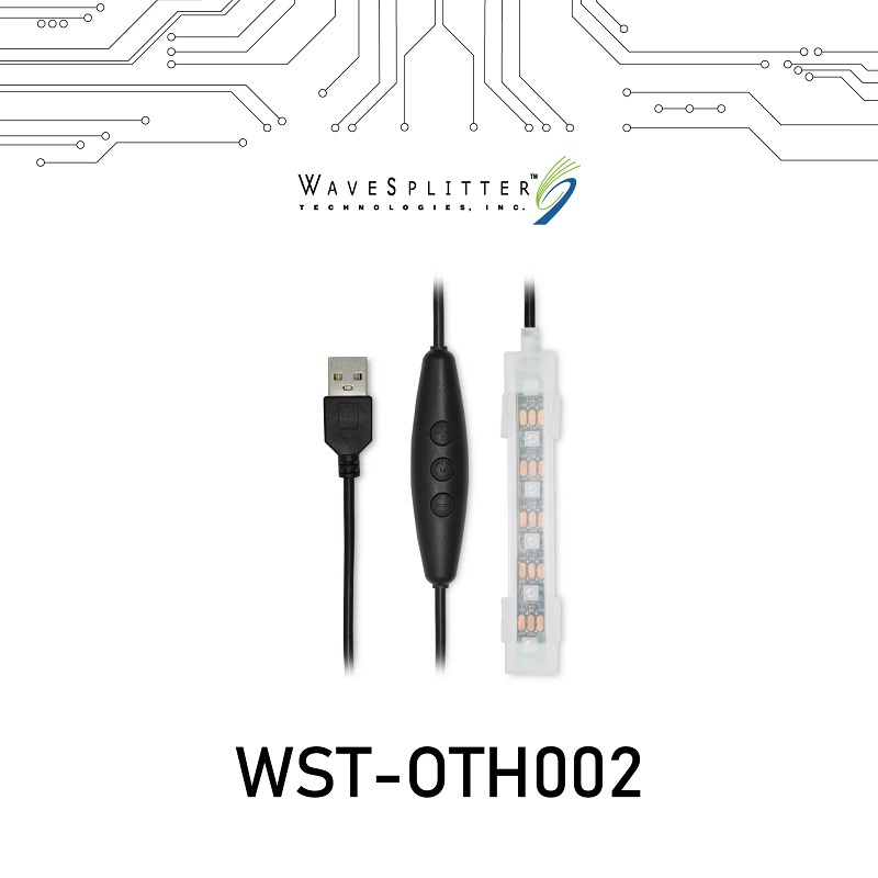 米特3C數位–WaveSplitter 威世波 螢幕支架RGB燈條/WST-OTH002