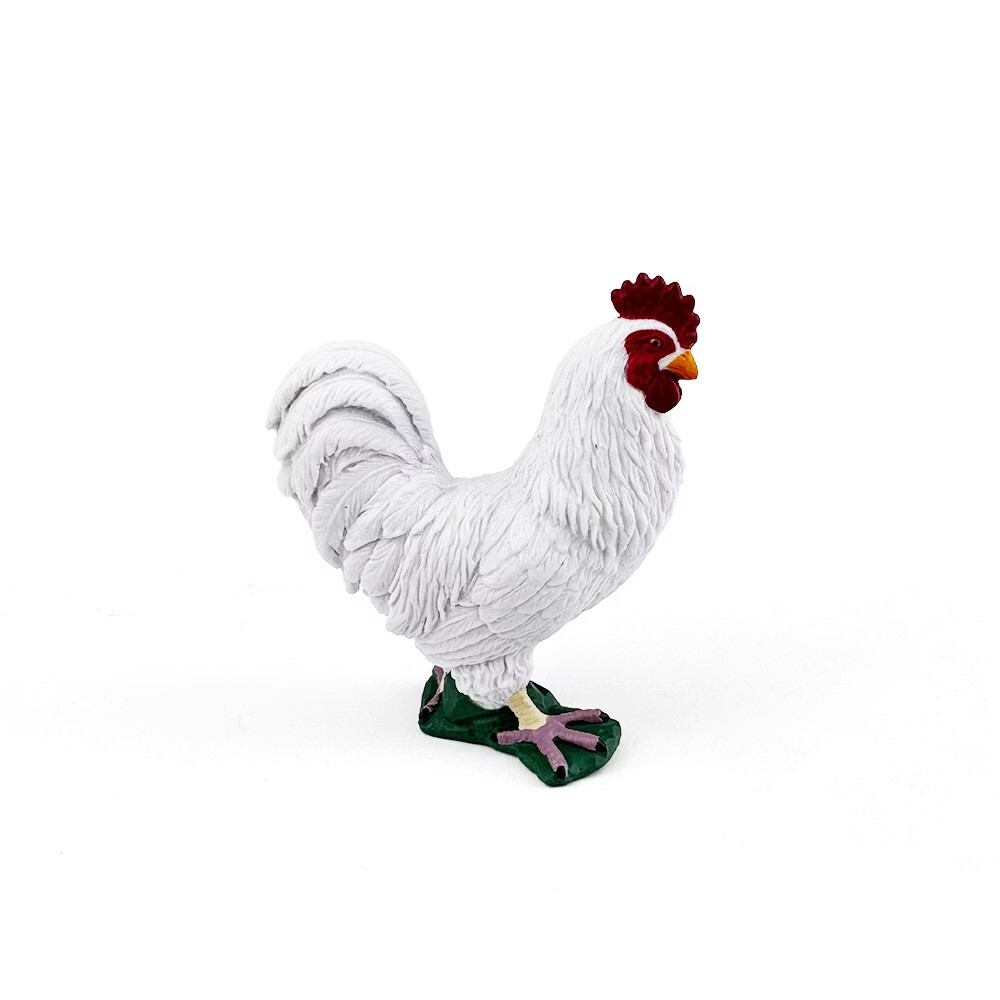 【永曄】collectA 白公雞~英國高擬真模型-R88128