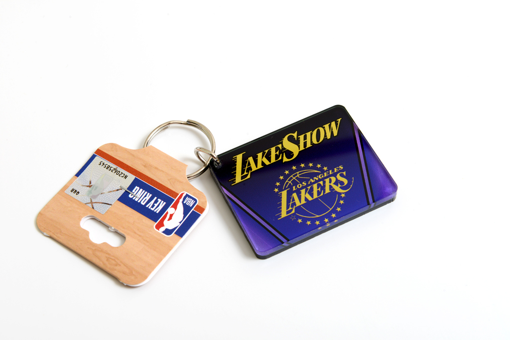 WinCraft 洛杉磯湖人隊 2024-25 城市版 壓克力 球衣鑰匙圈