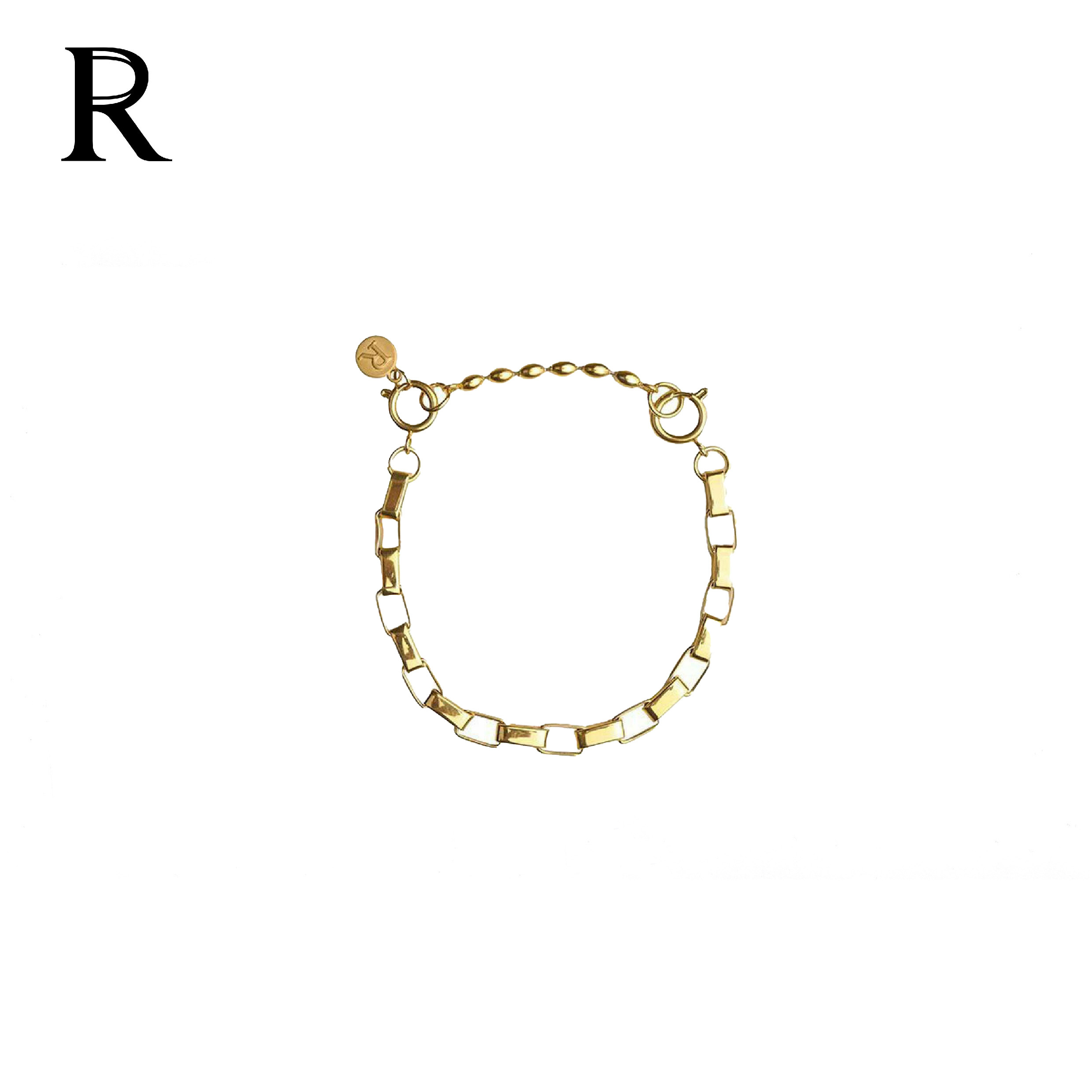 RECOVERY Rectangle Grid Bracelet 長方格 手鍊