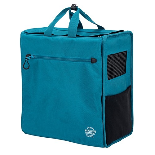 Mandarine Brothers Brixton 手提背包．黑色/藍綠色/卡其色