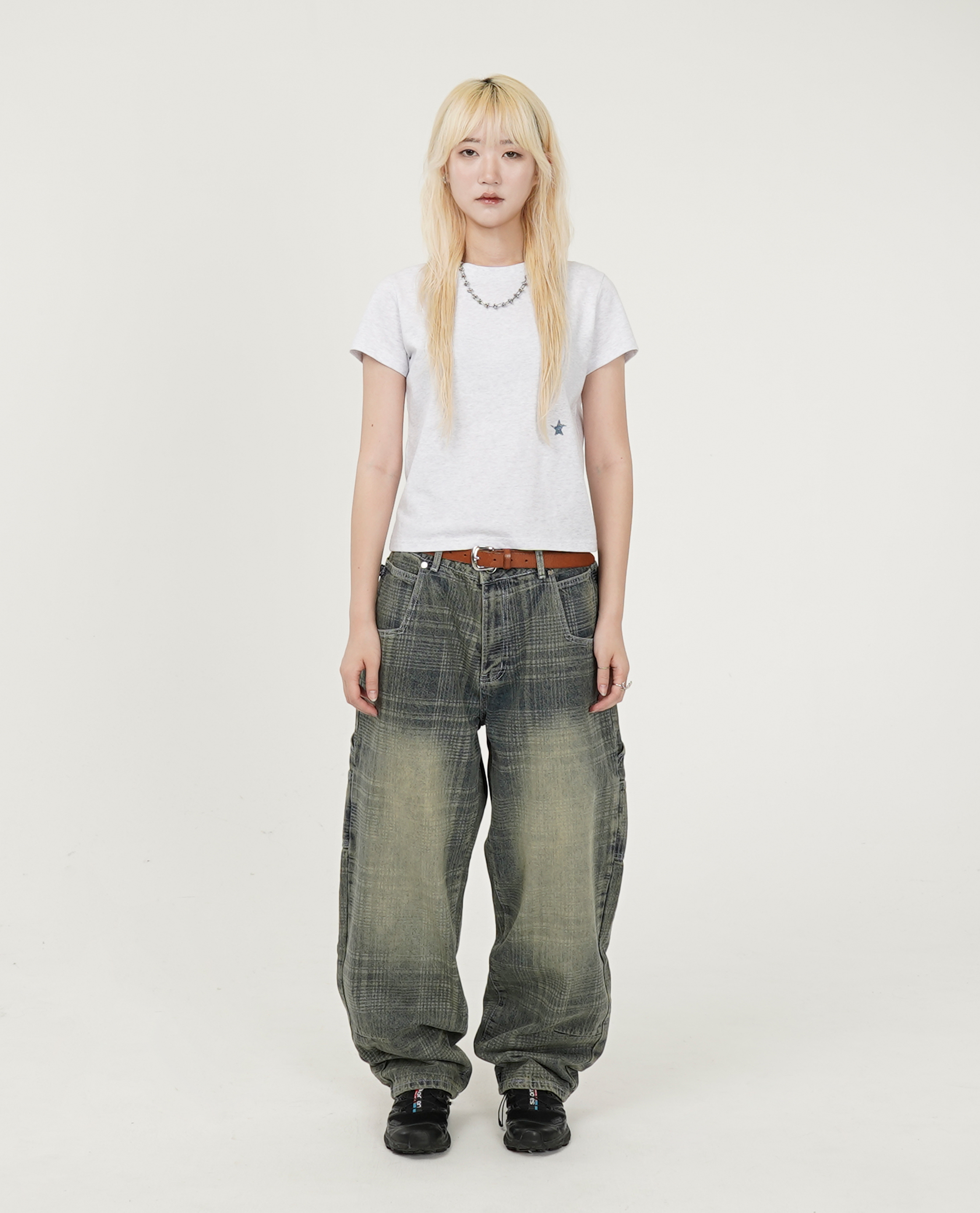 STARTEAM PLAID JEAN - 25SS