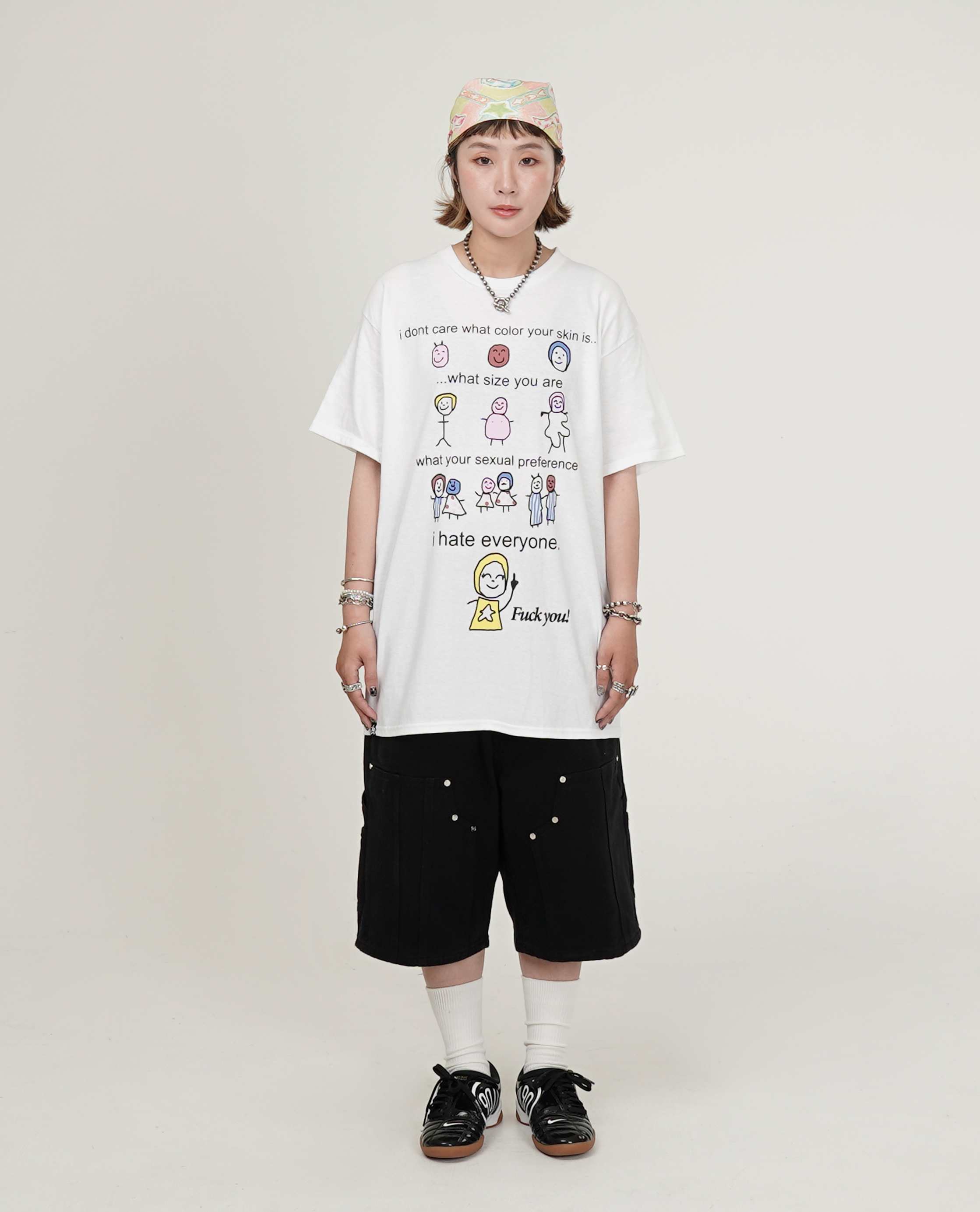 STARTEAM I HATE EVERYONE TEE - 25SS