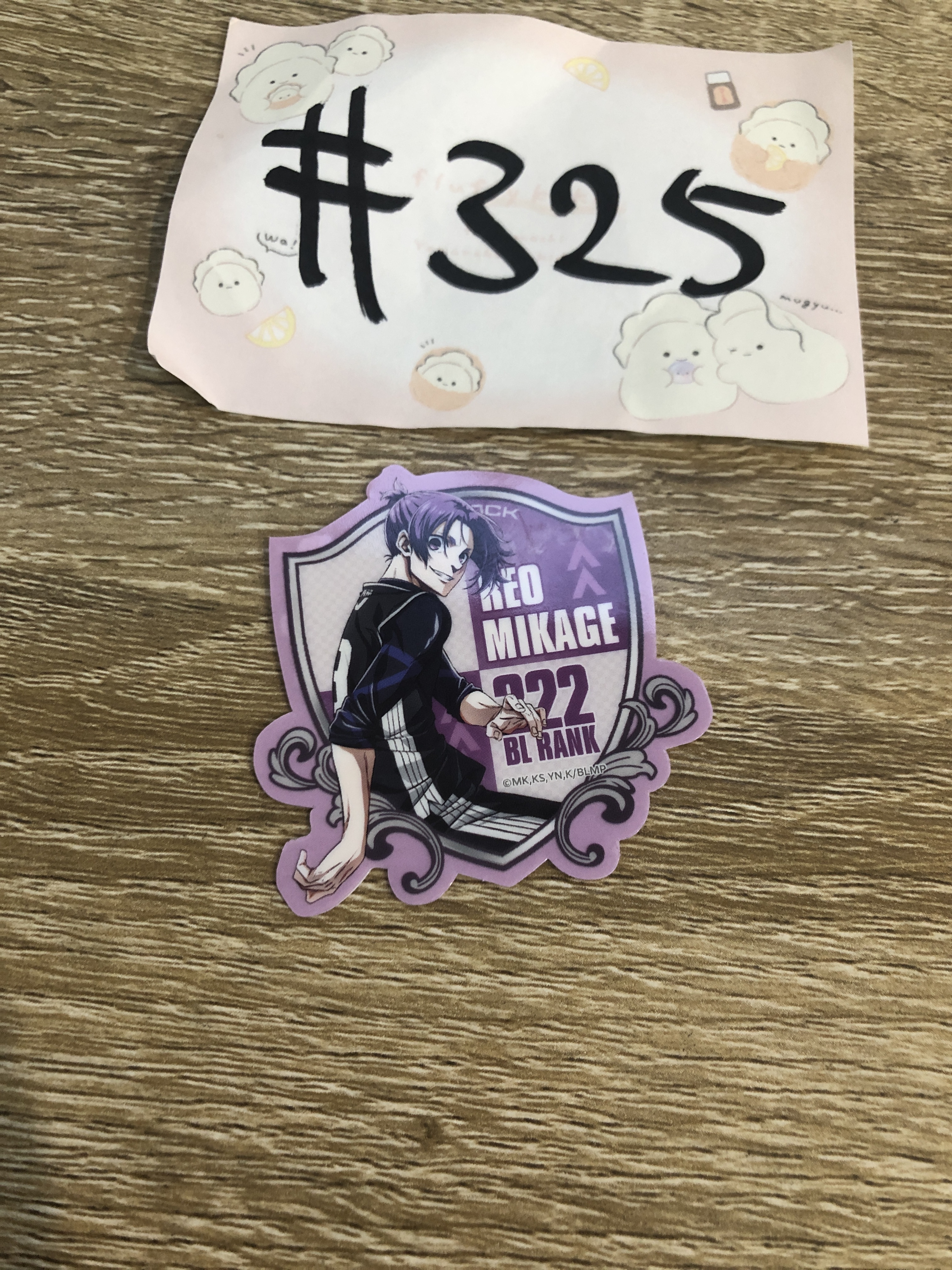 BlueLock   玲王 貼紙#325