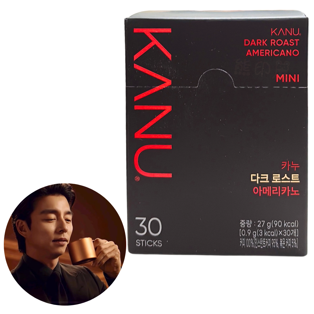 韓國深度烘焙美式即沖即溶黑咖啡Mini 30包 (孔劉代言)