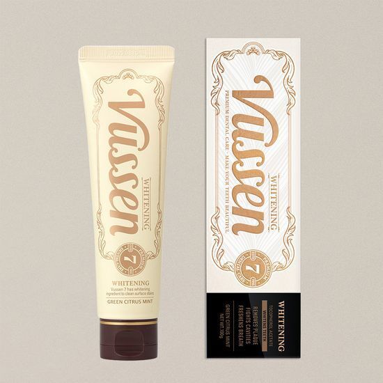 VUSSEN 7 護齦亮白牙膏 100g