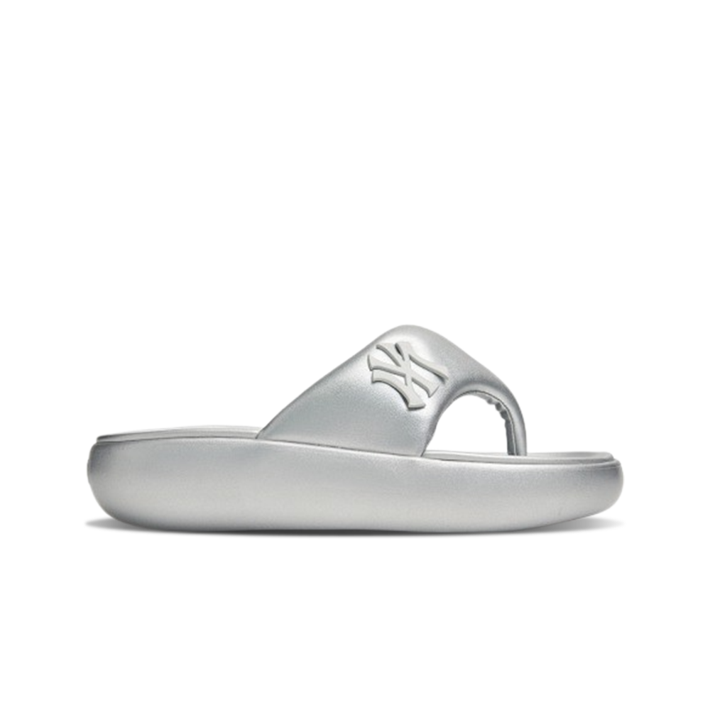 【直播】MLB LL081580 基本款拖鞋(銀灰色)