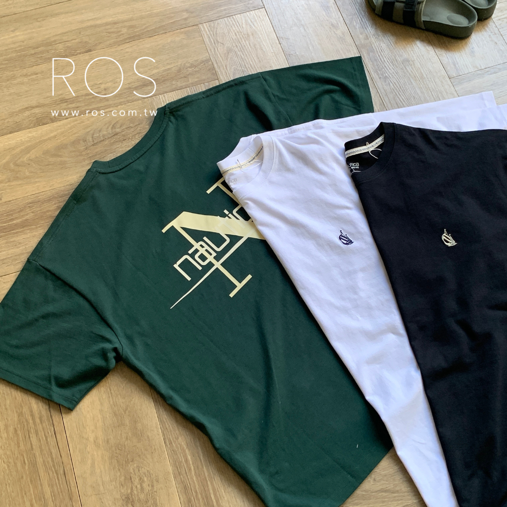 Nautica Horizon N Logo 366 短T (3colors)