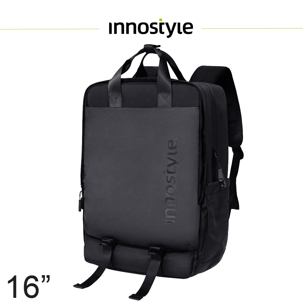 innostyle UrbanAdventure系列 18L大容量緩衝 後背包/肩背包/電腦包/筆電包/平板包/手提包